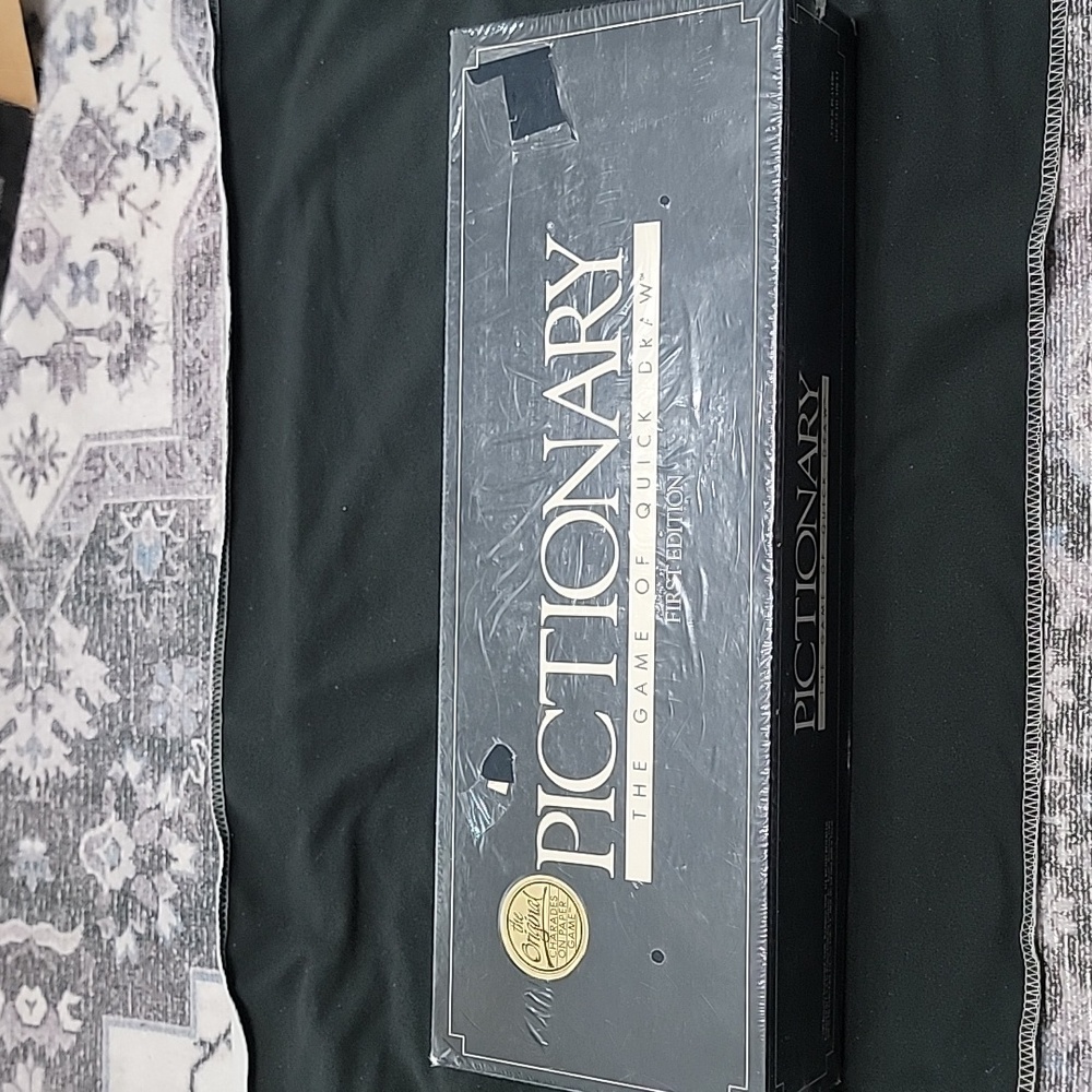 Pictionary First Edition 1985 The Game of Quick Draw Board Game New Sealed